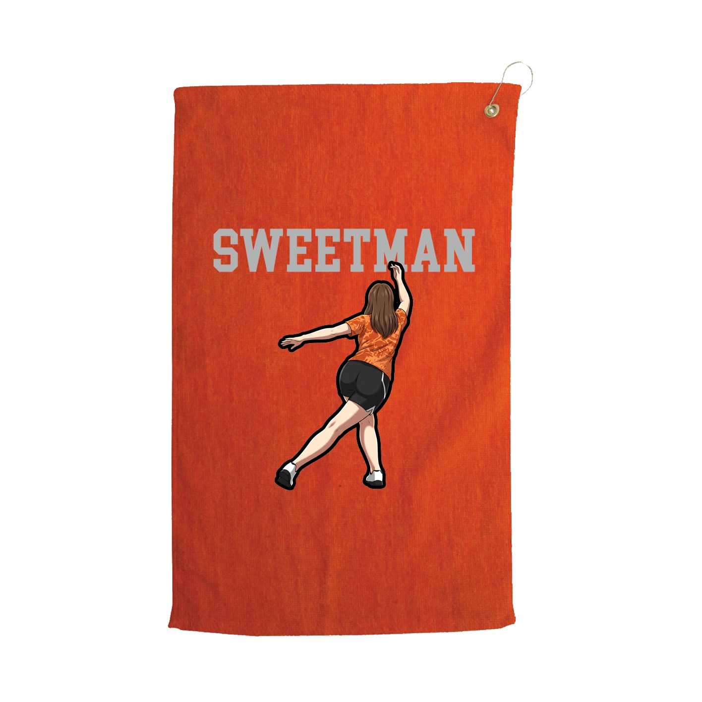Golf Towel — Shirsey in Orange