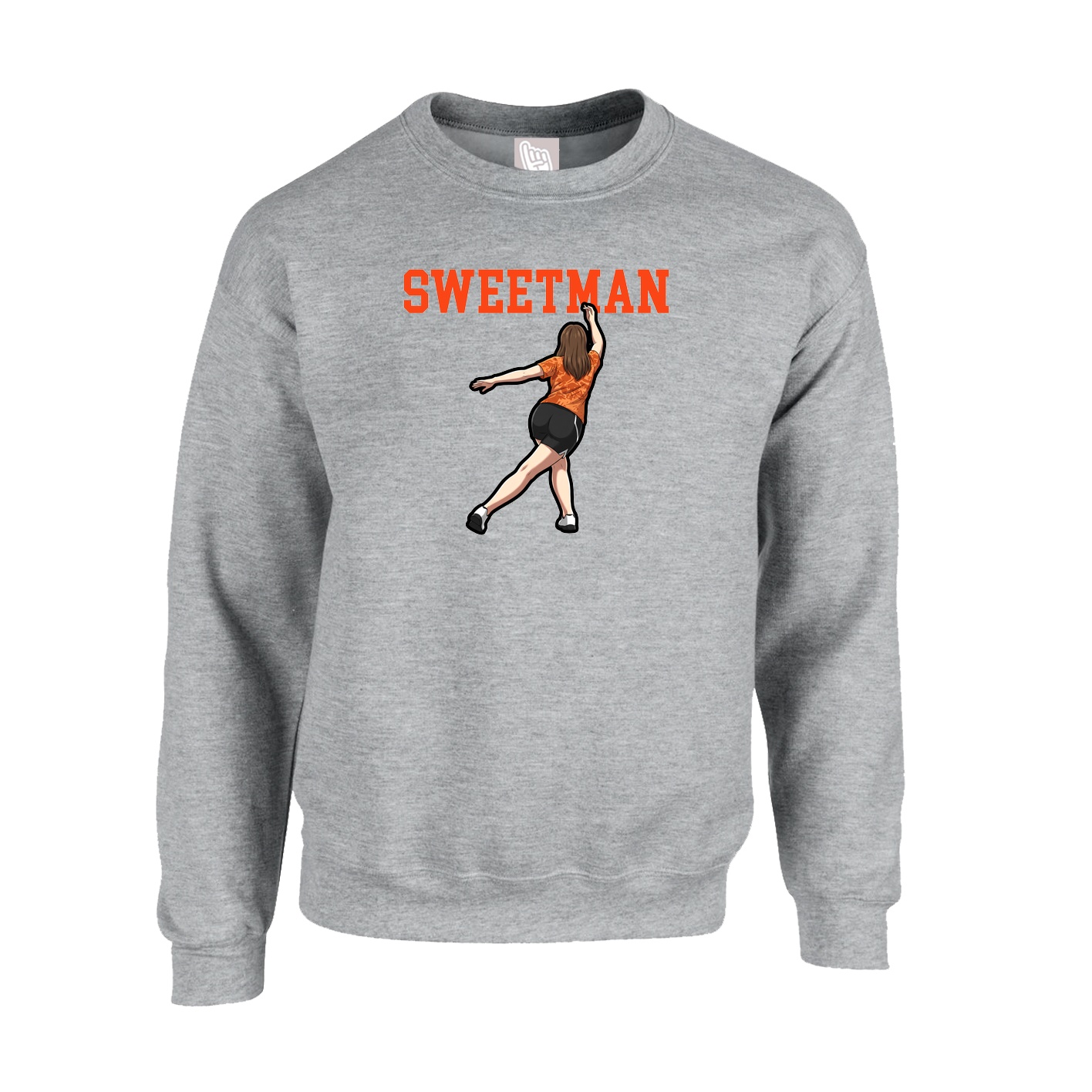 Fleece Crew — Shirsey in Grey