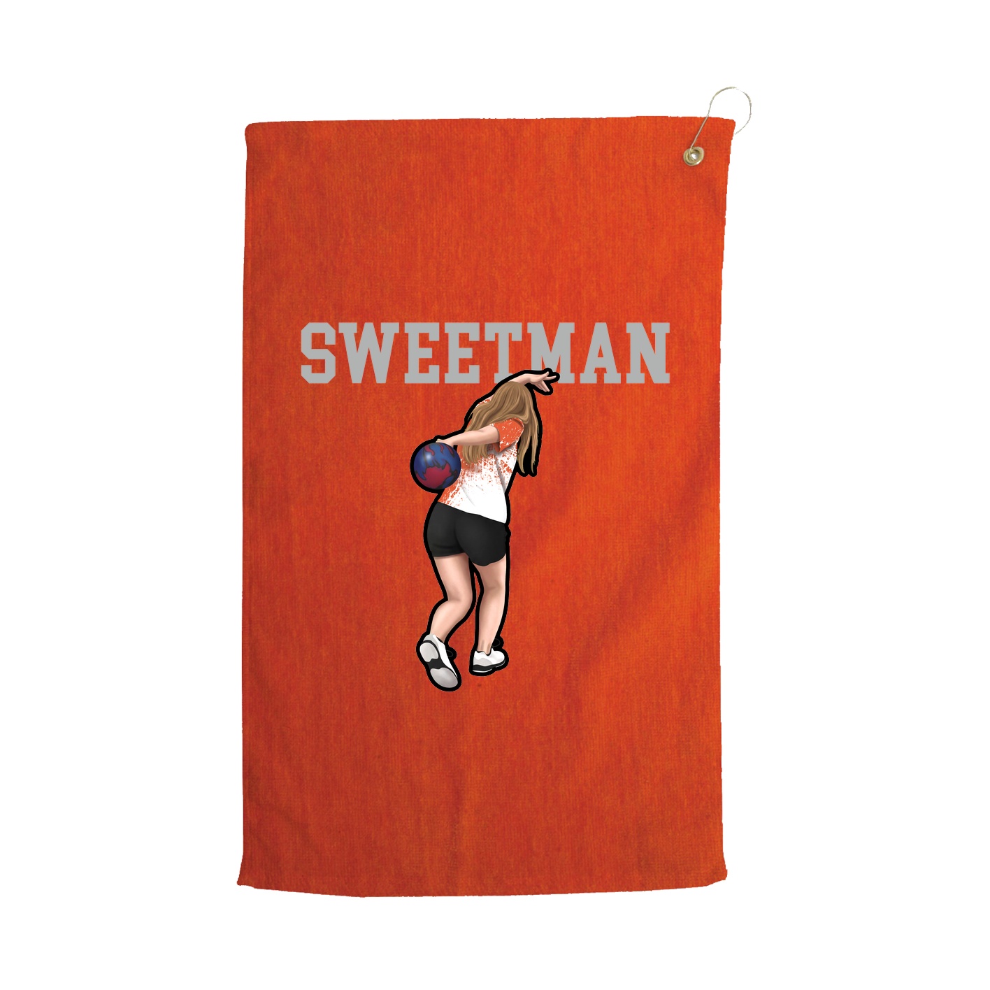 Golf Towel — Shirsey in Orange