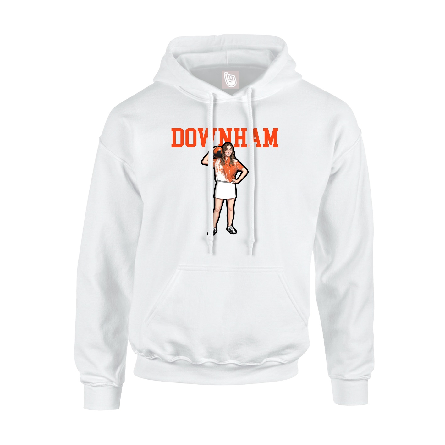 Youth Hoodie — Shirsey in White
