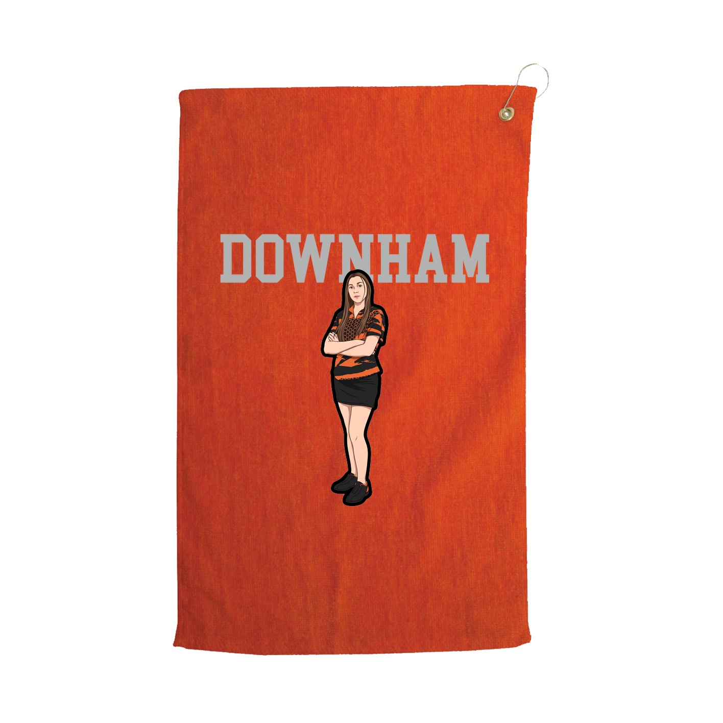 Golf Towel — Shirsey in Orange