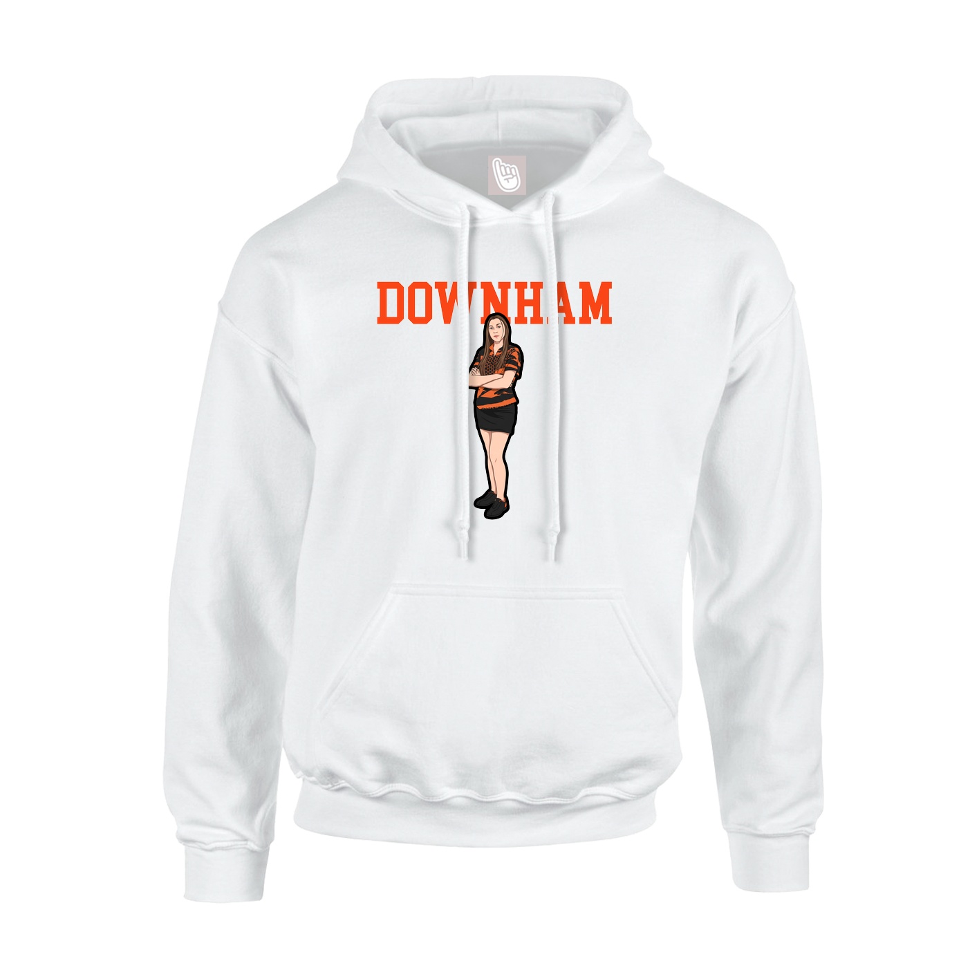 Youth Hoodie — Shirsey in White