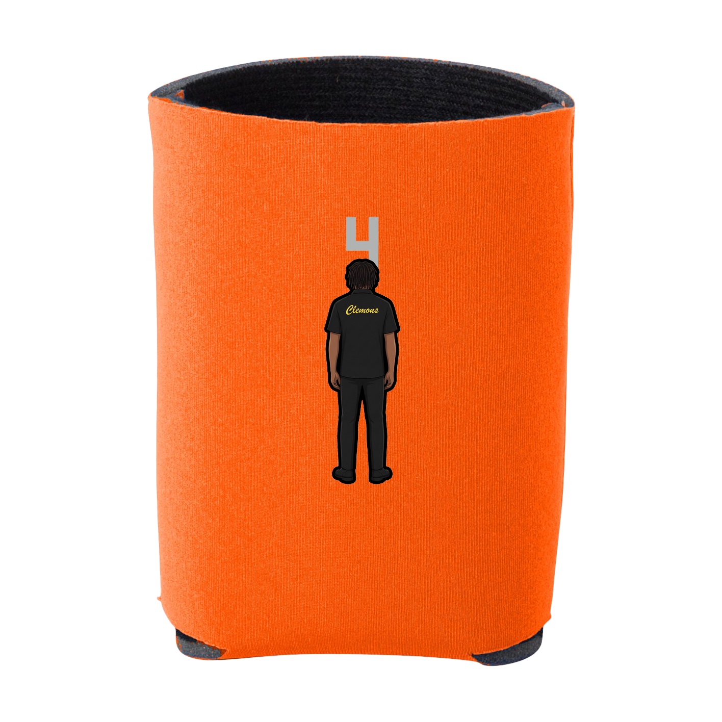Can Holder — Number Top in Orange