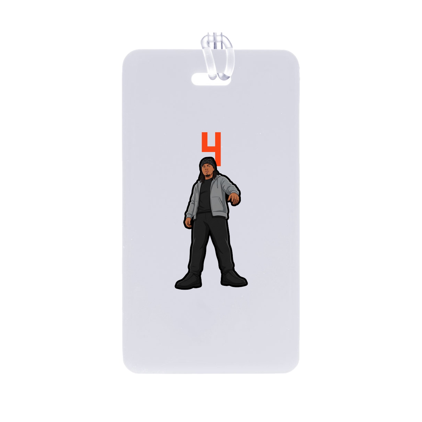 Bag Tag — Number Top in Classic