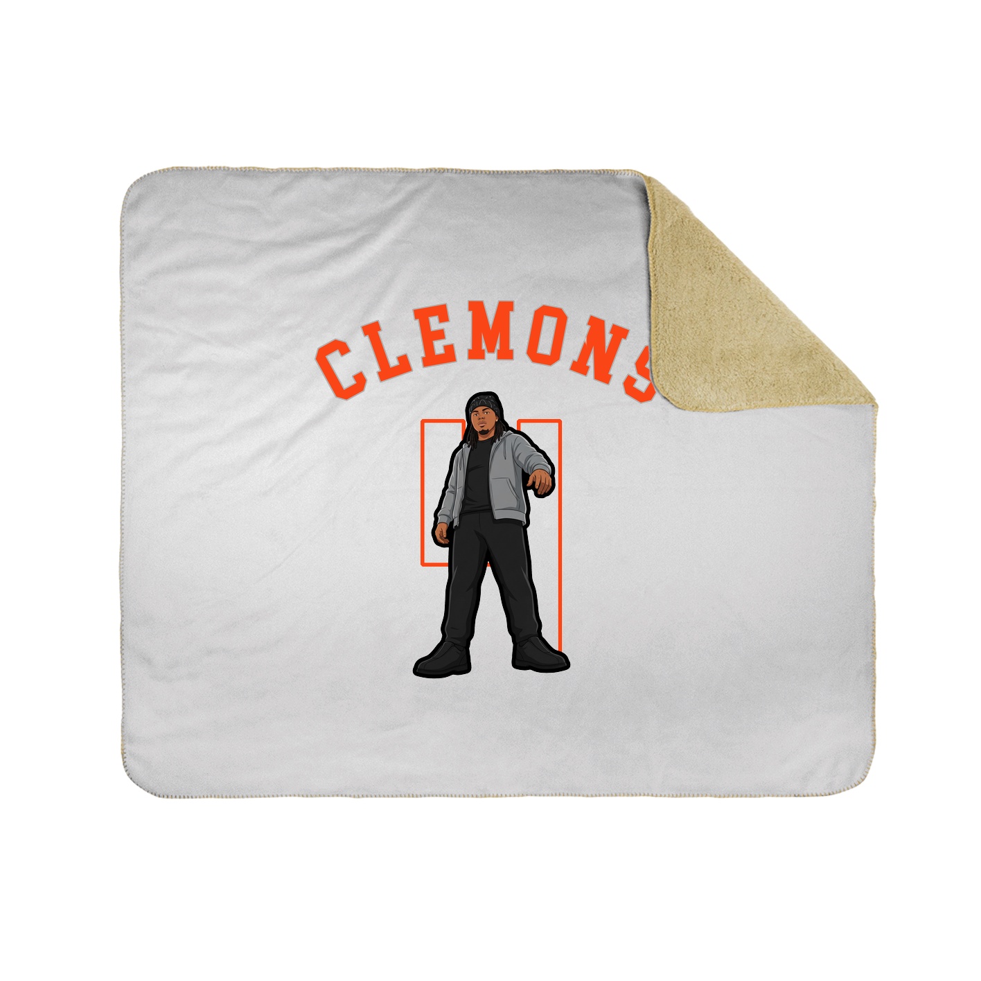 Throw Blanket — Shirsey Arch in White