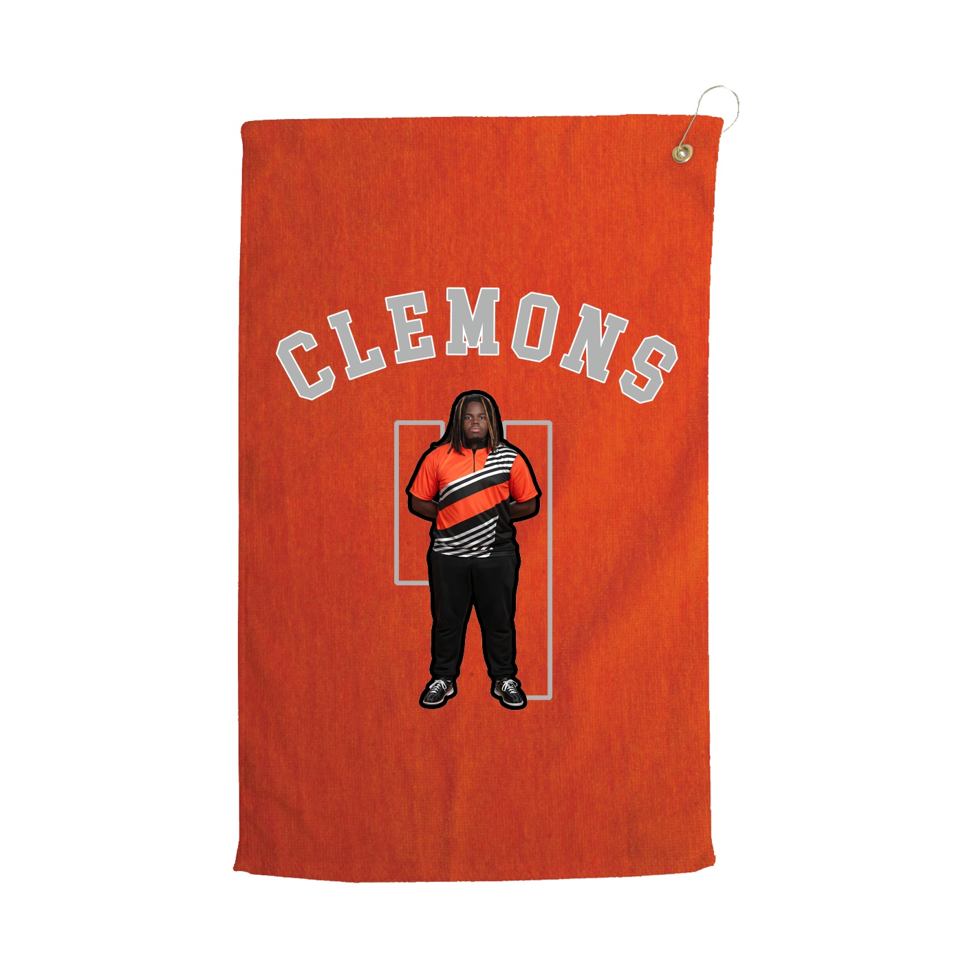 Golf Towel — Shirsey Arch in Orange