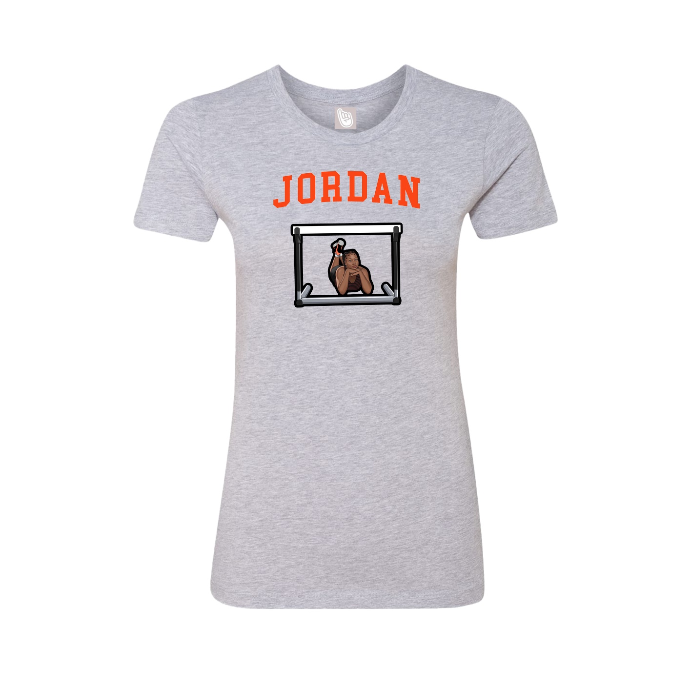 Fitted Women's Tee — Shirsey in Grey