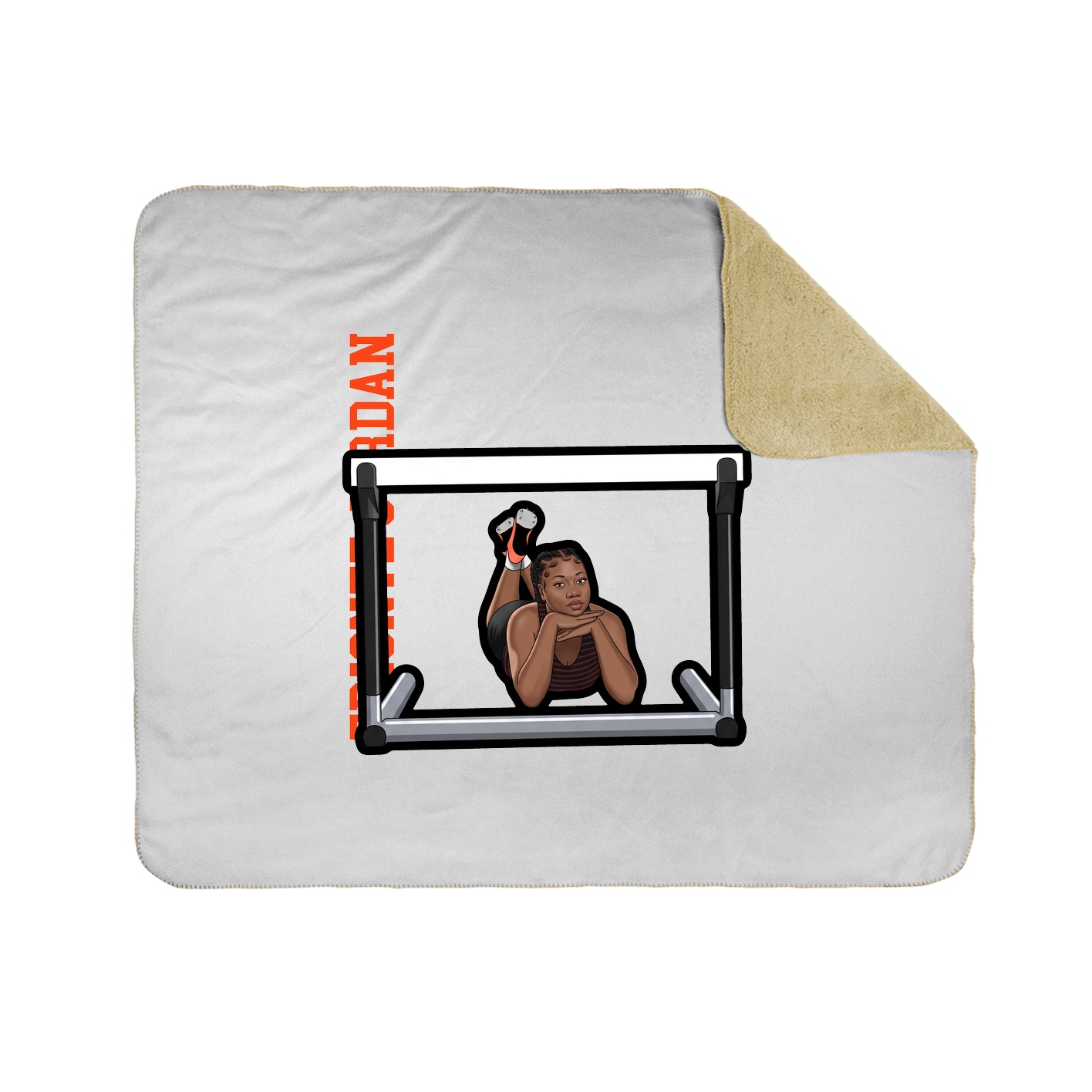 50x60 Sherpa Lined Throw Blanket
