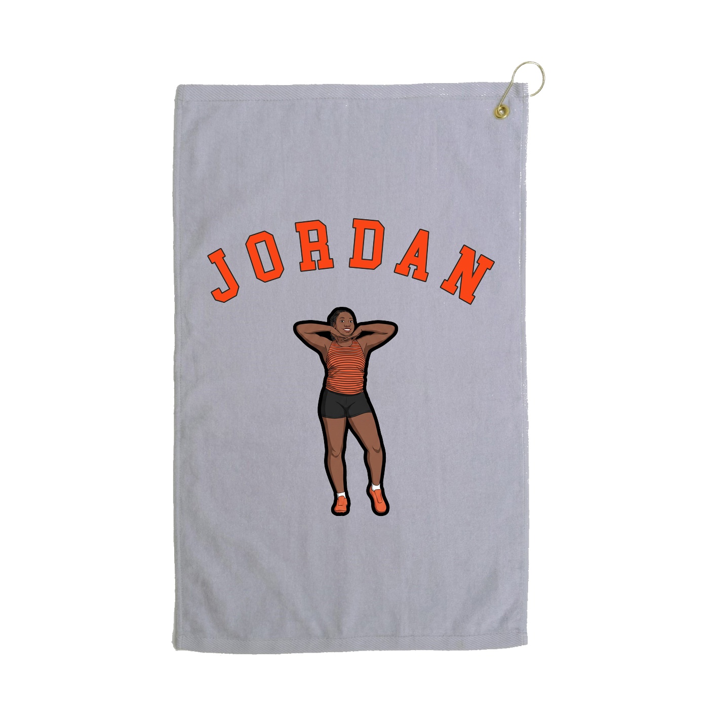 Golf Towel — Shirsey Arch in Grey