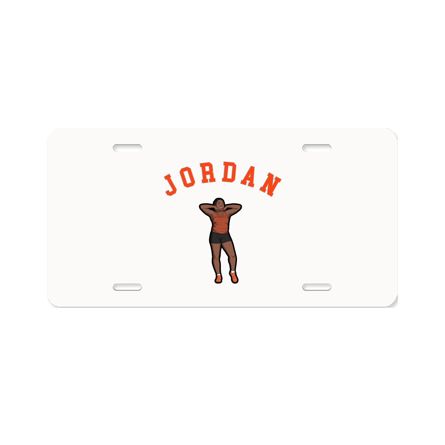 License Plate — Shirsey Arch in Classic