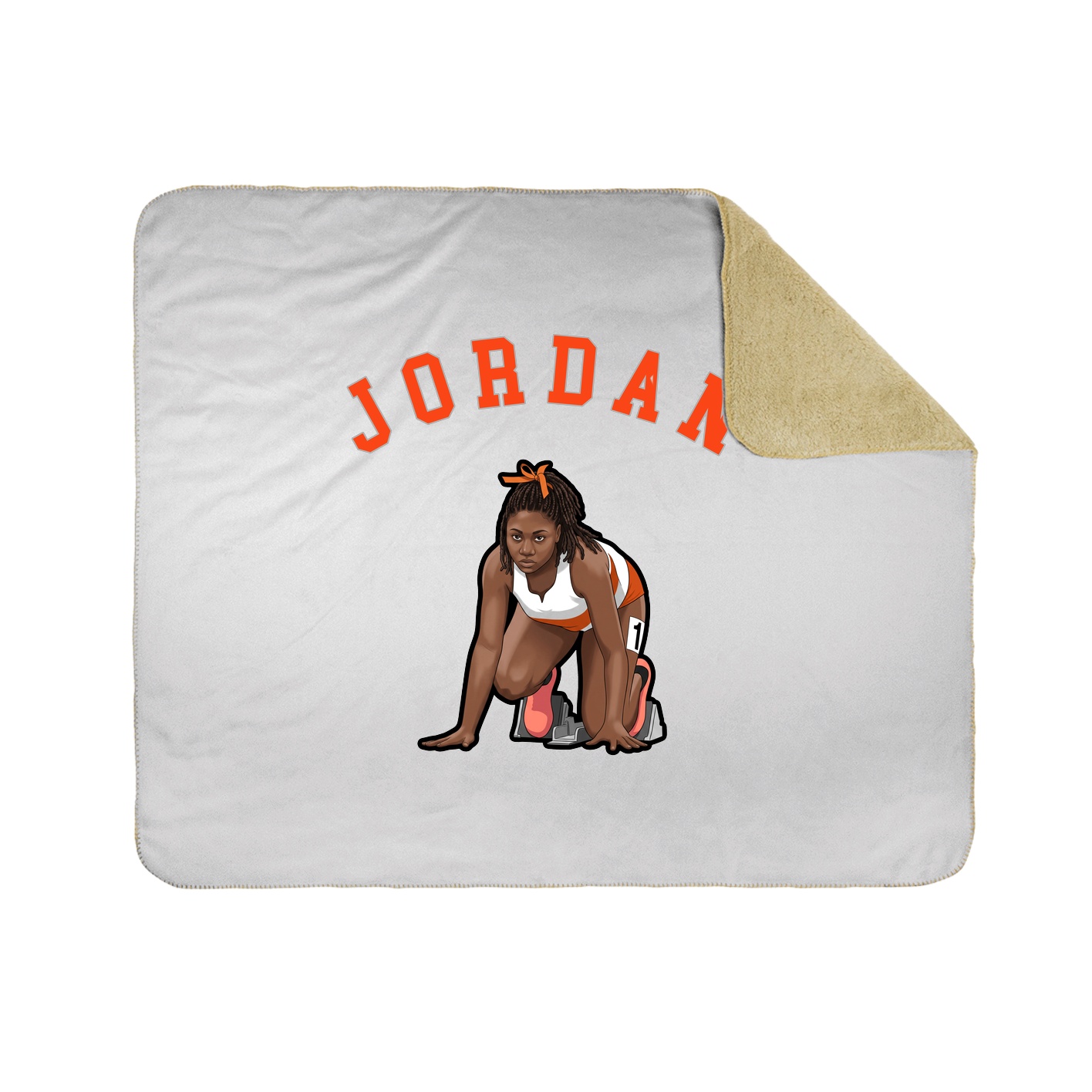 Throw Blanket — Shirsey Arch in White