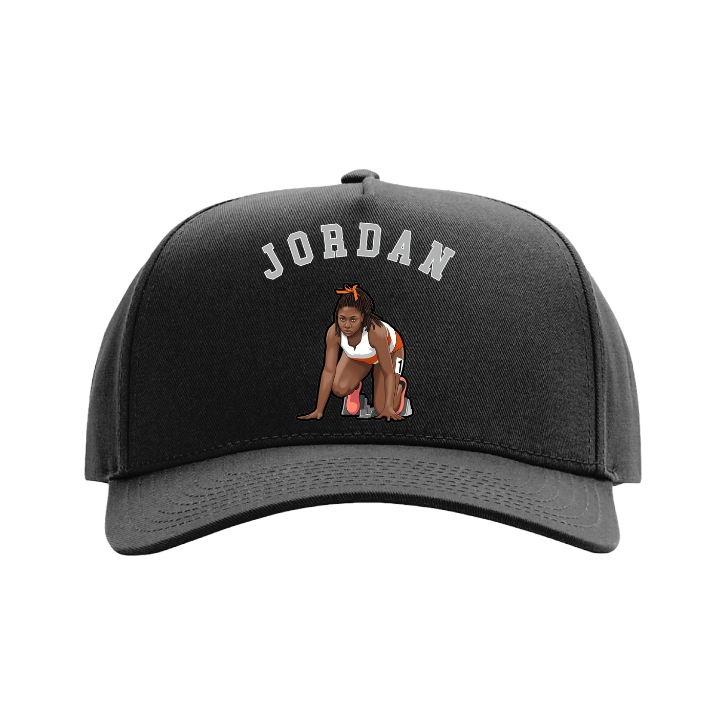 Full Fabric Five-Panel Champ Cap