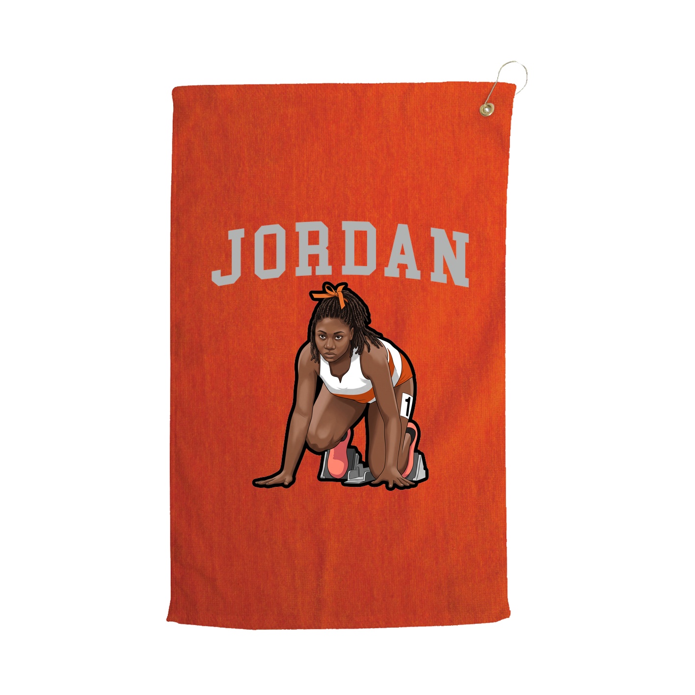 Golf Towel — Shirsey in Orange