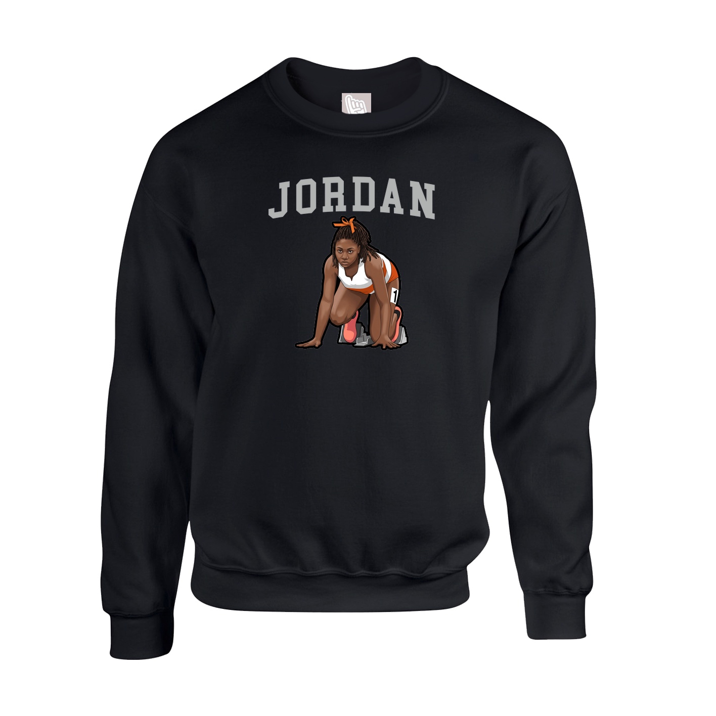 Fleece Crew — Shirsey in Black