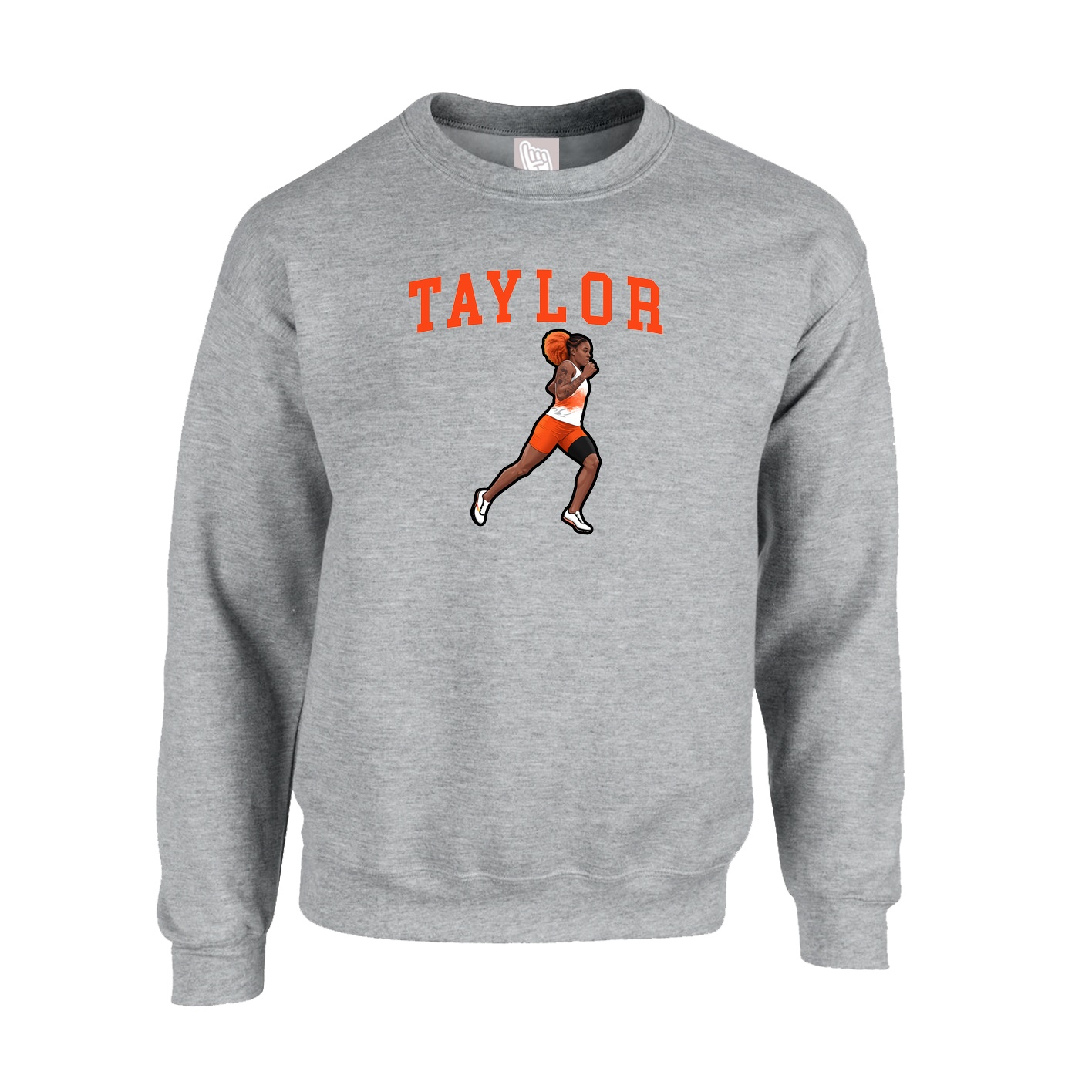 Fleece Crew — Shirsey in Grey