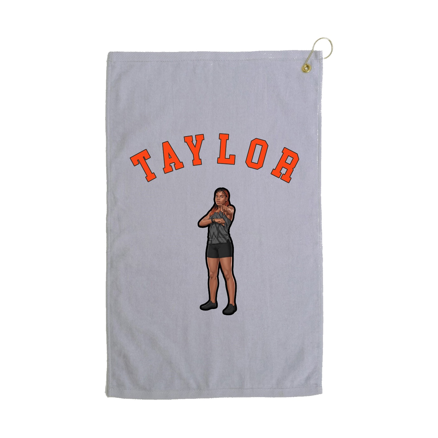 Golf Towel — Shirsey Arch in Grey