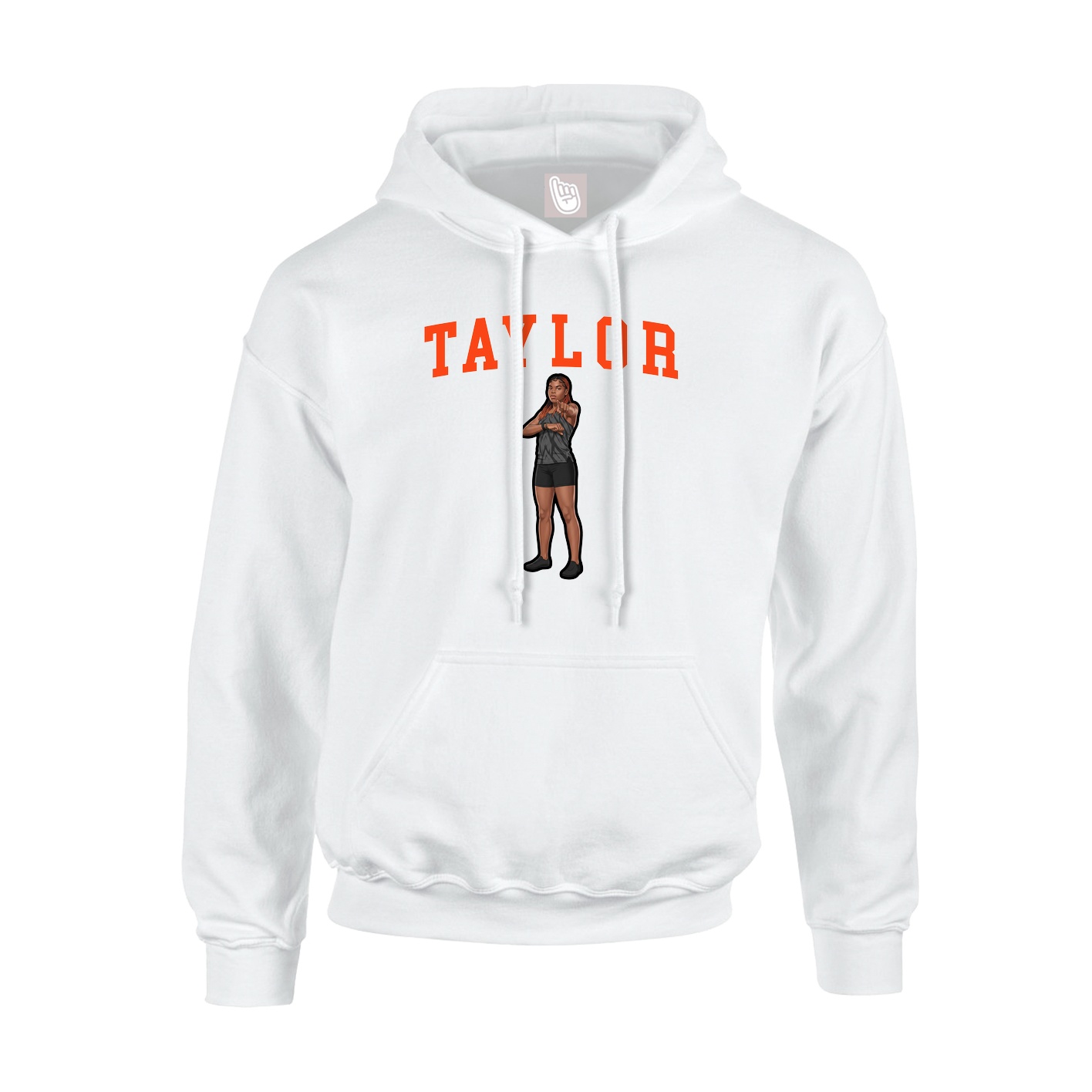 Hoodie — Shirsey in White