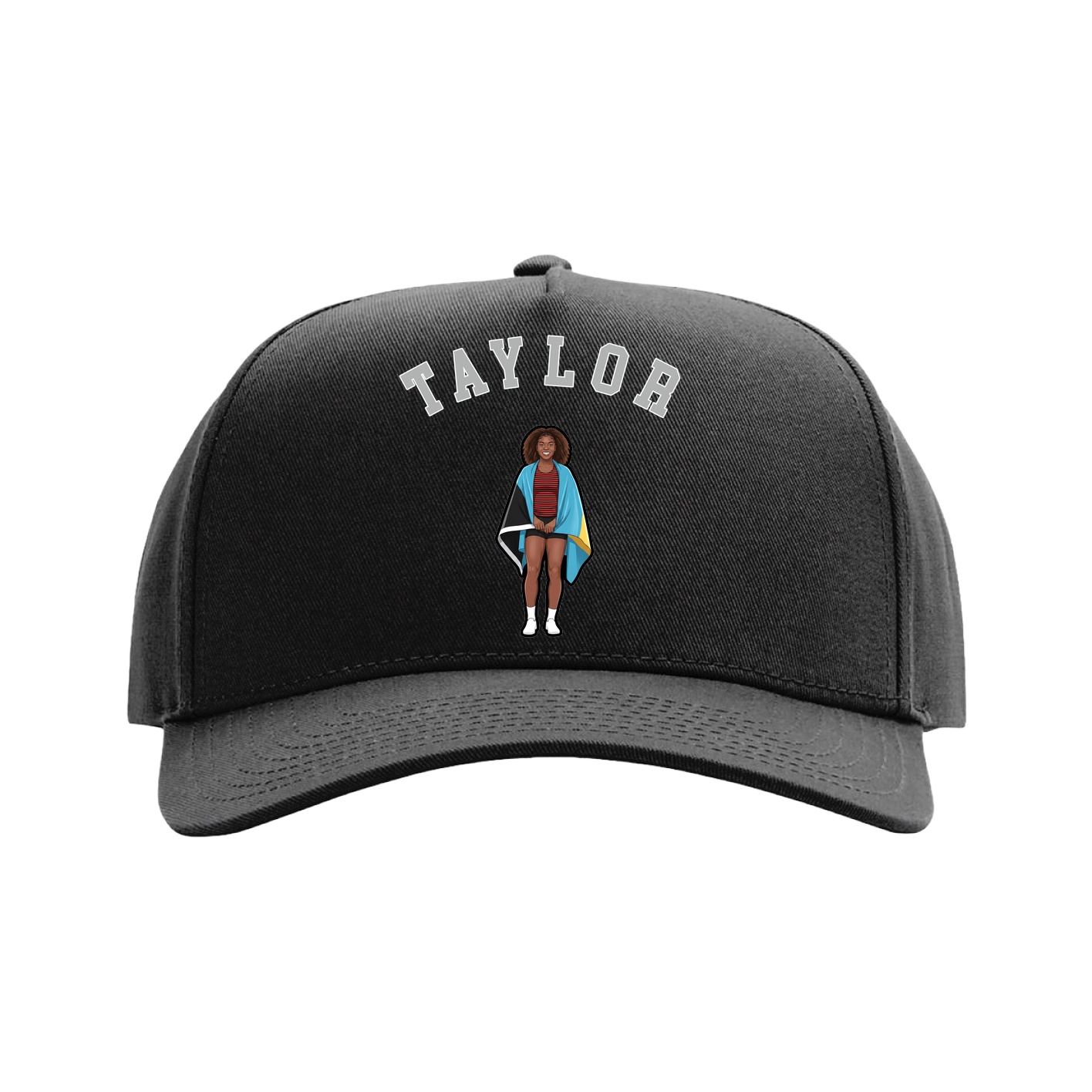 Full Fabric Five-Panel Champ Cap