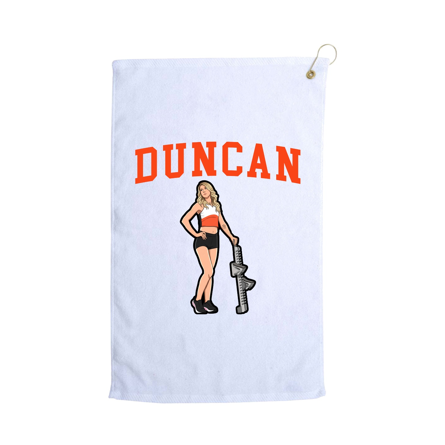 Golf Towel — Shirsey in White