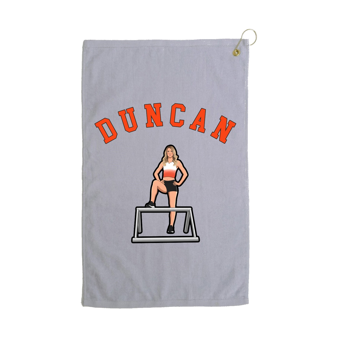 Golf Towel — Shirsey Arch in Grey