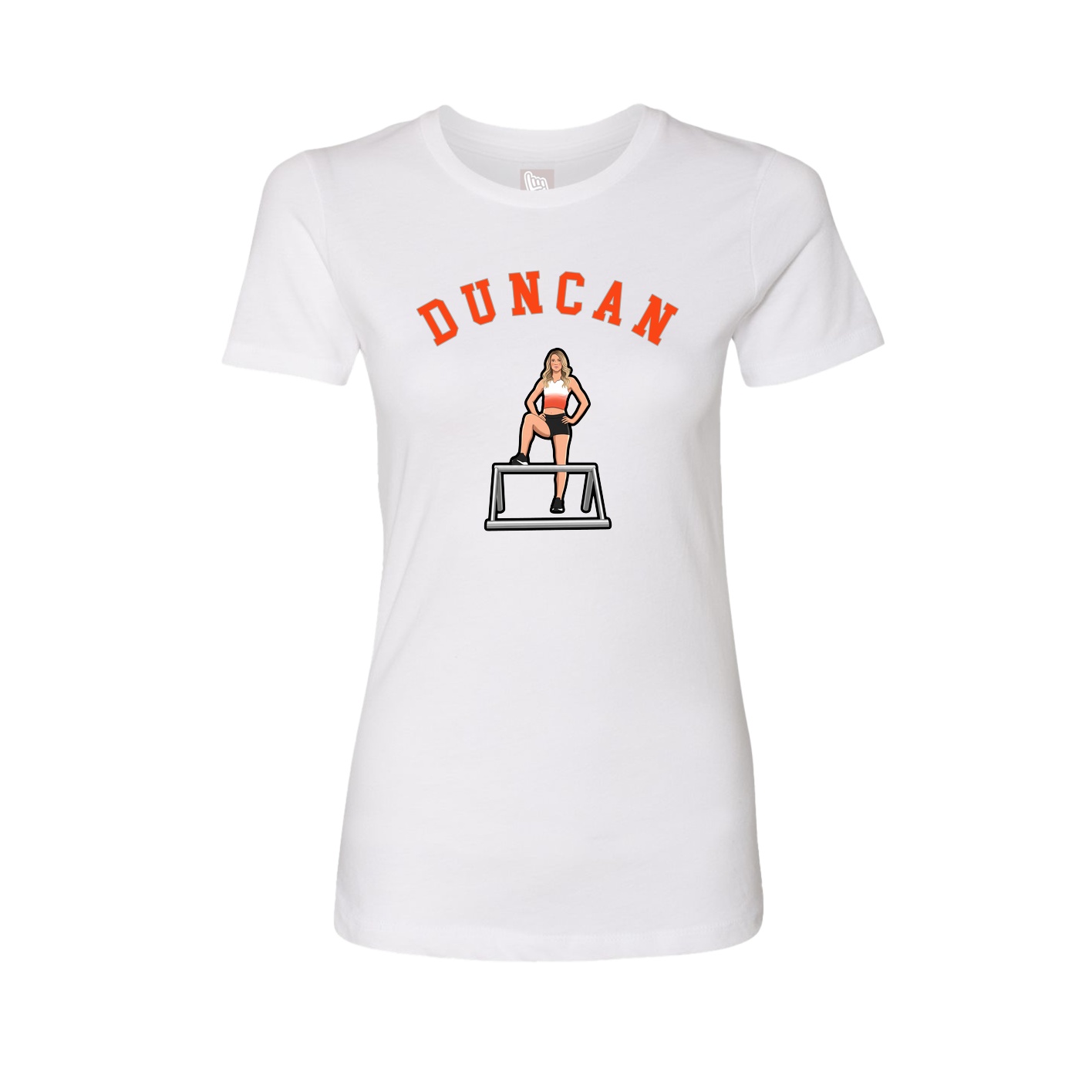 Womens Tee — Shirsey Arch in White