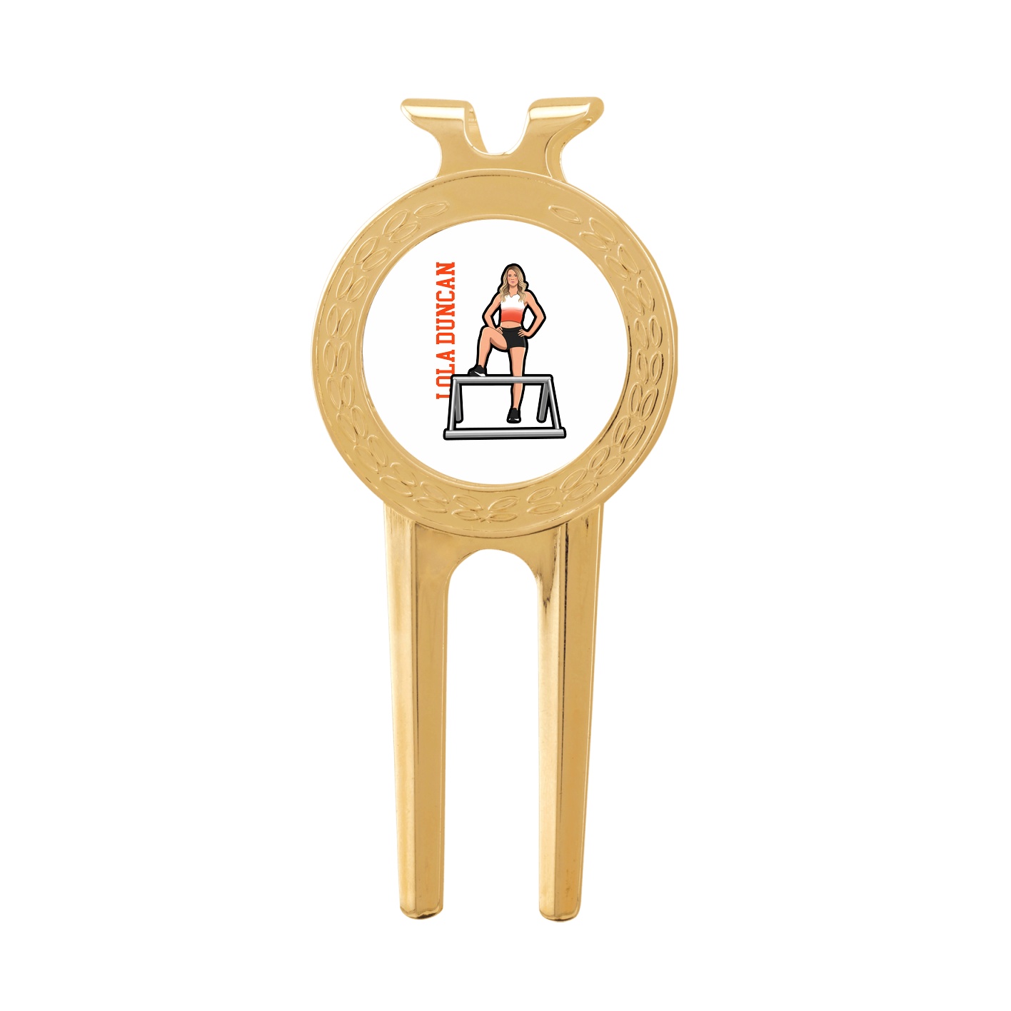 Divot Tool with Ball Marker — Name Vertical in Classic