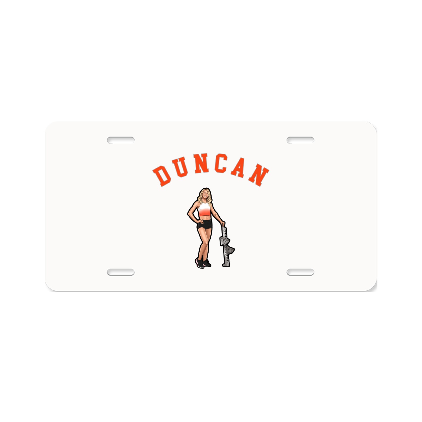 License Plate — Shirsey Arch in Classic