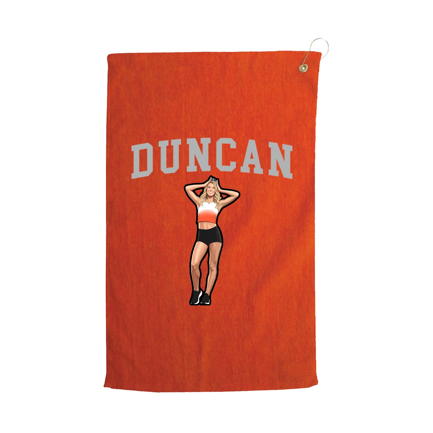 Golf Towel — Shirsey in Orange
