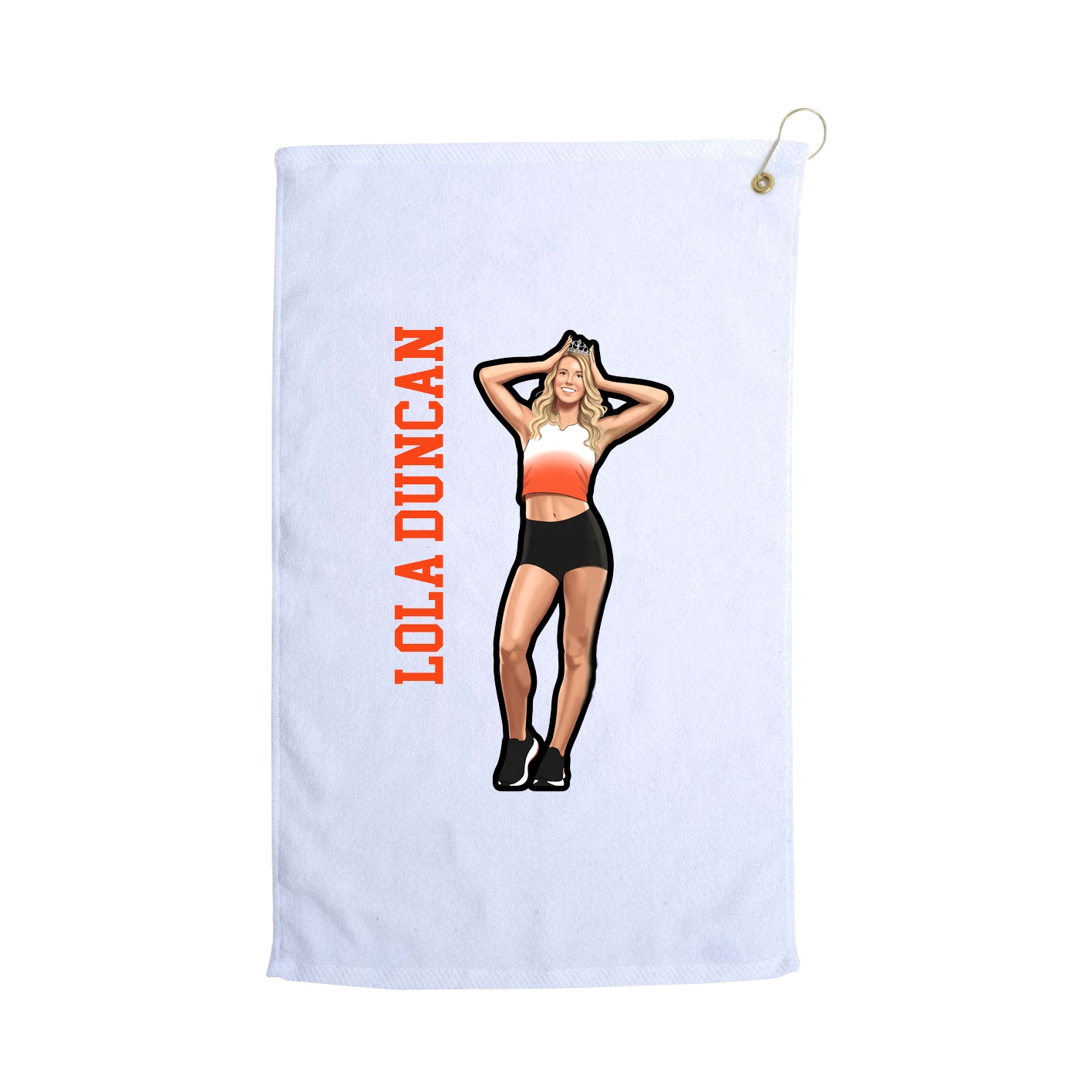 Terry Velour Golf Towel