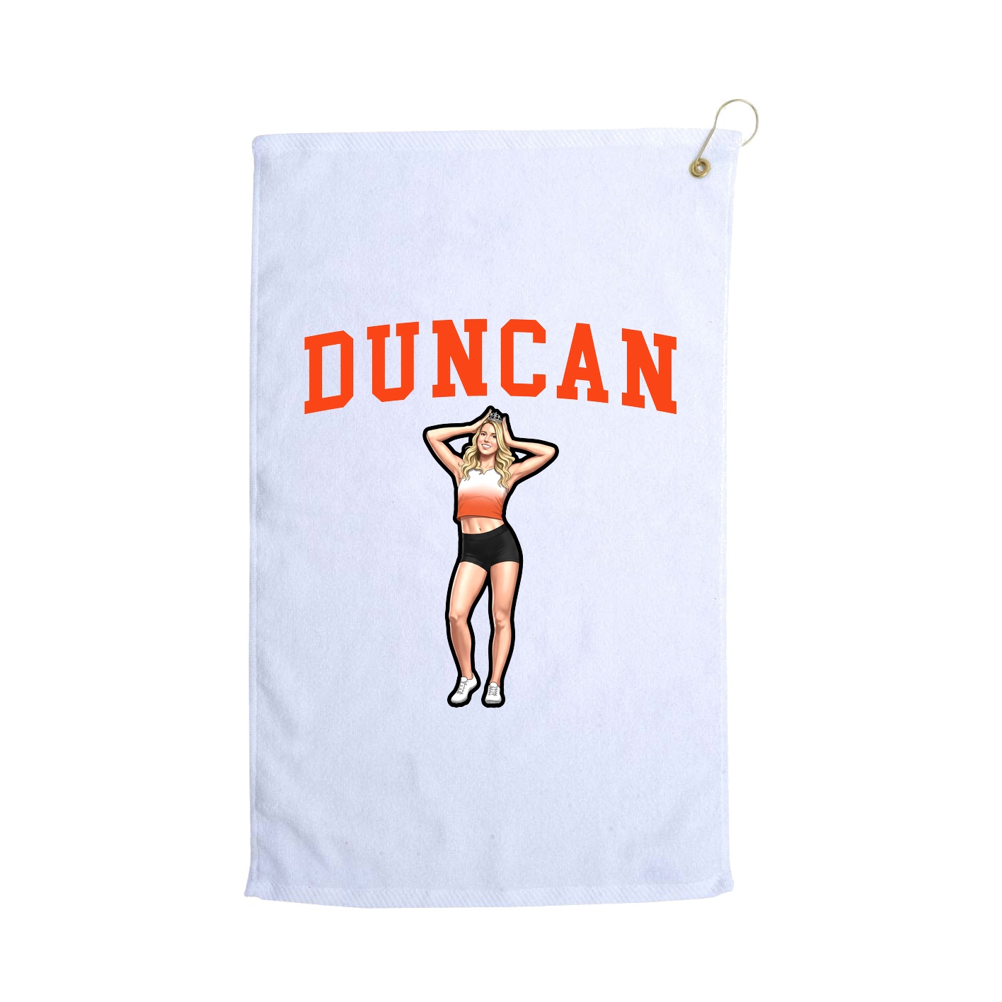 Golf Towel — Shirsey in White