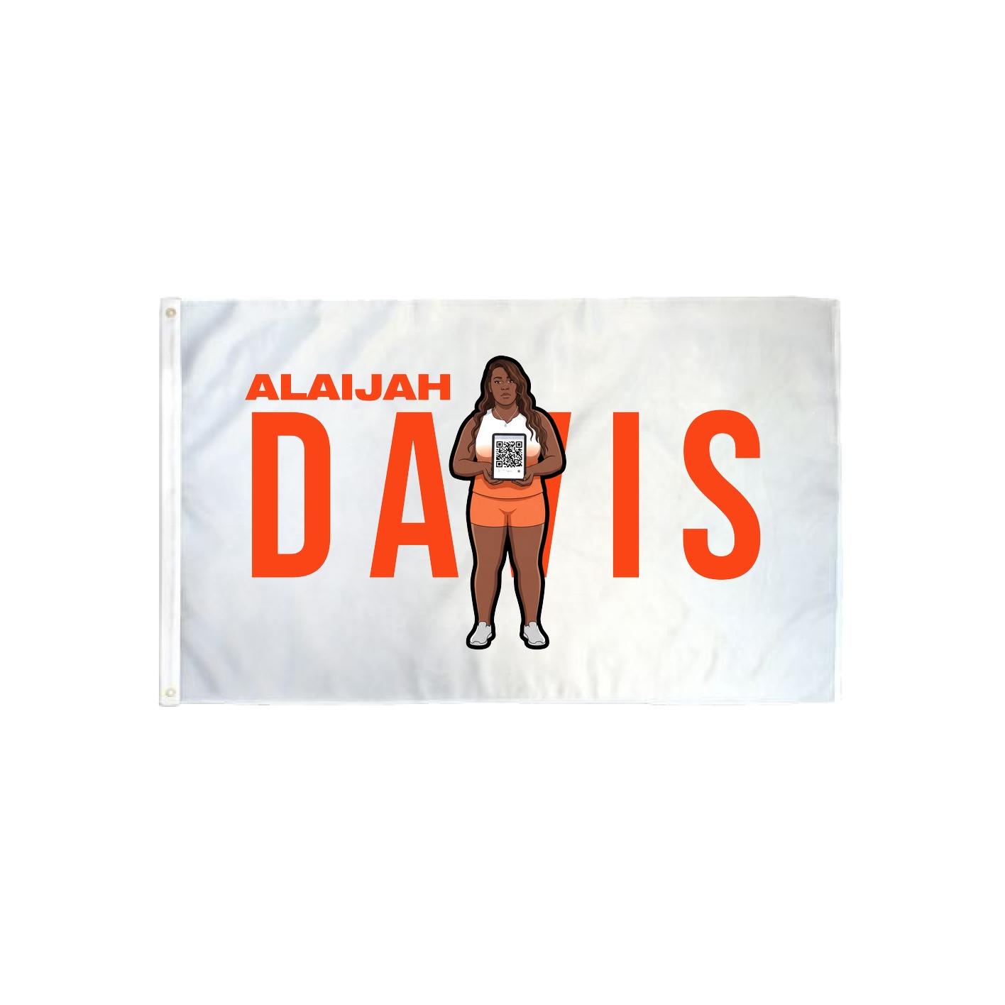 3x5 Flag — Player Name in Classic