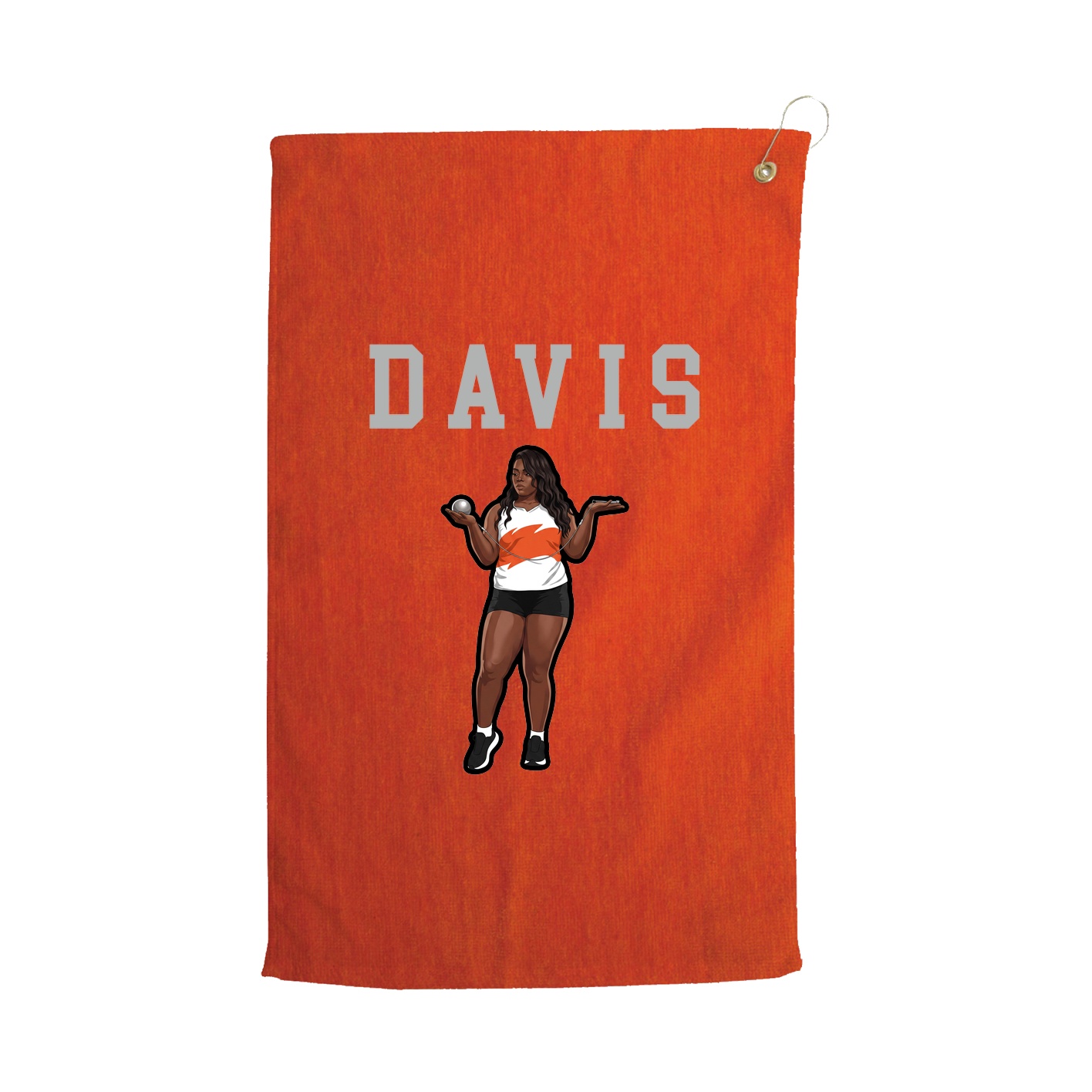Golf Towel — Shirsey in Orange