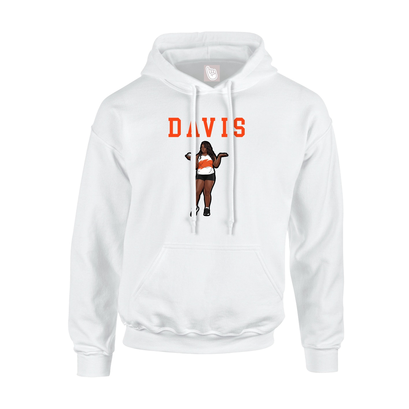 Hoodie — Shirsey in White