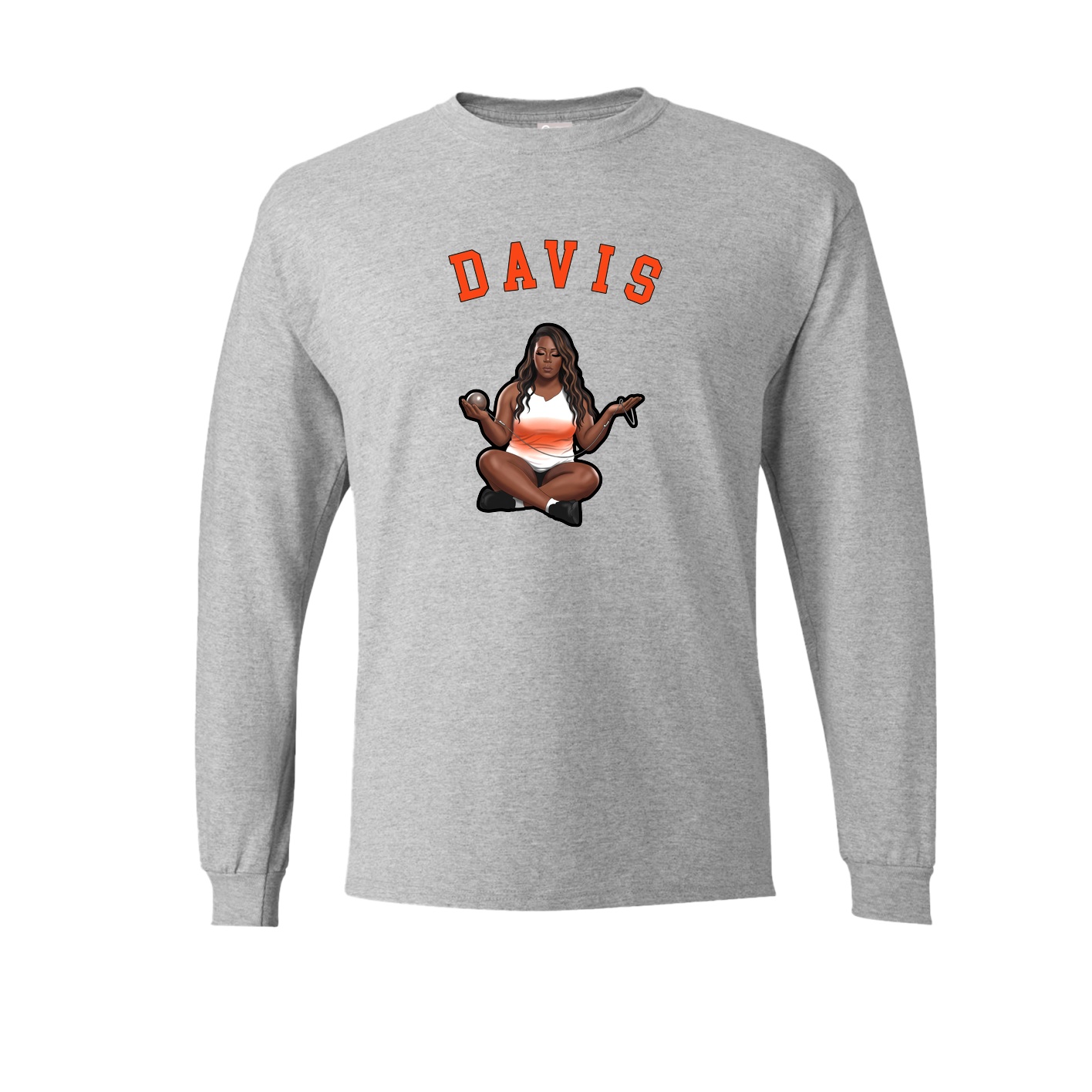 Long Sleeve Tee — Shirsey Arch in Grey