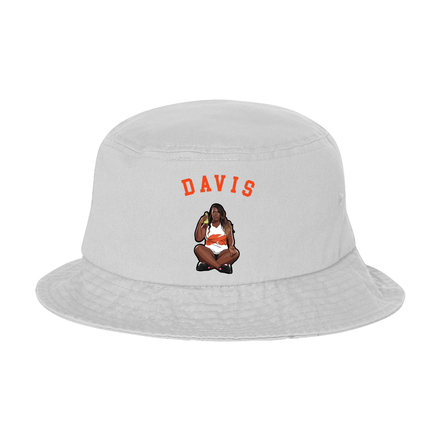 Bucket Cap — Shirsey Arch in White