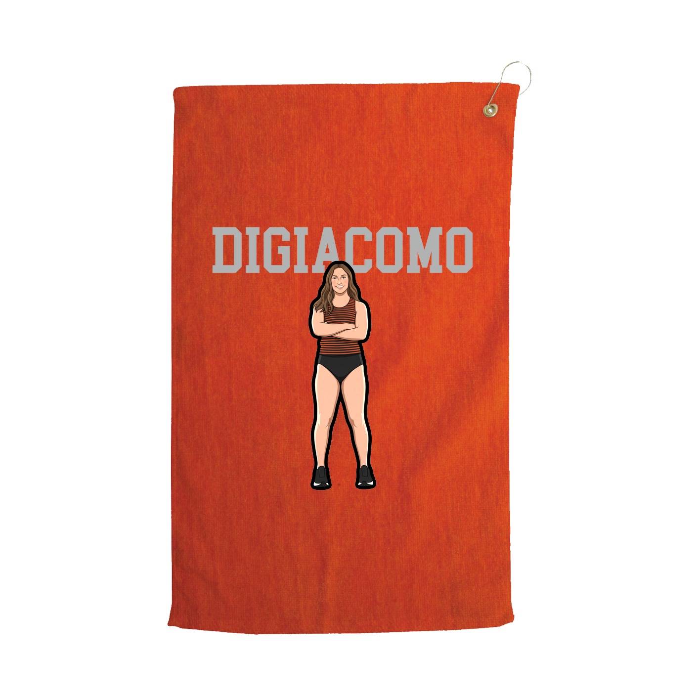 Golf Towel — Shirsey in Orange