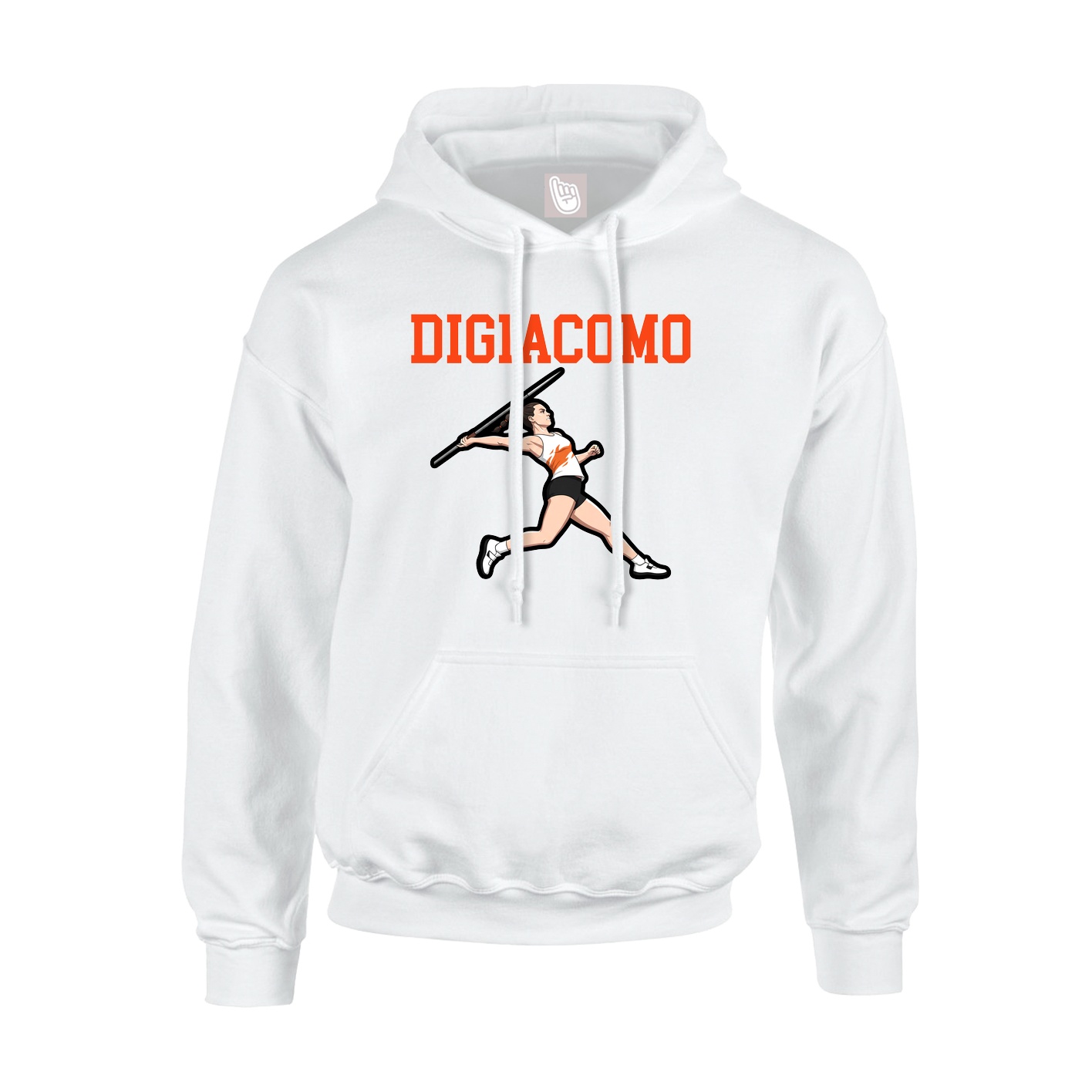 Hoodie — Shirsey in White