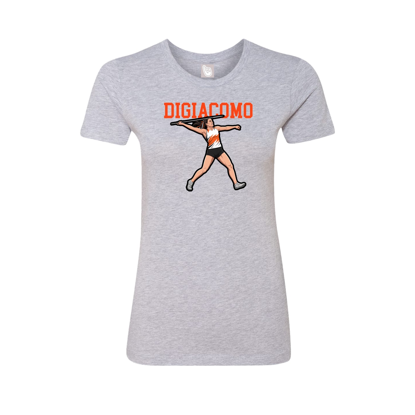 Fitted Women's Tee — Shirsey in Grey