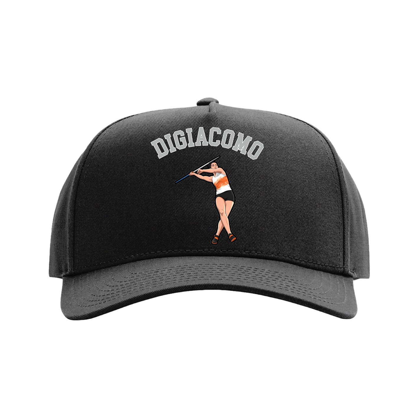 Full Fabric Five-Panel Champ Cap
