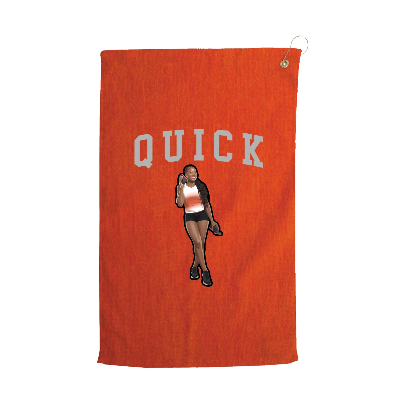 Golf Towel — Shirsey in Orange