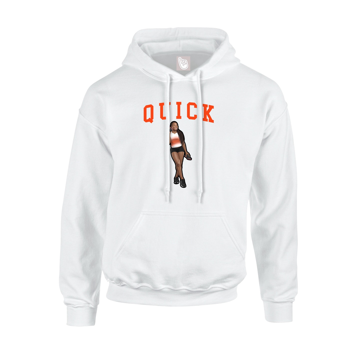 Youth Hoodie — Shirsey in White