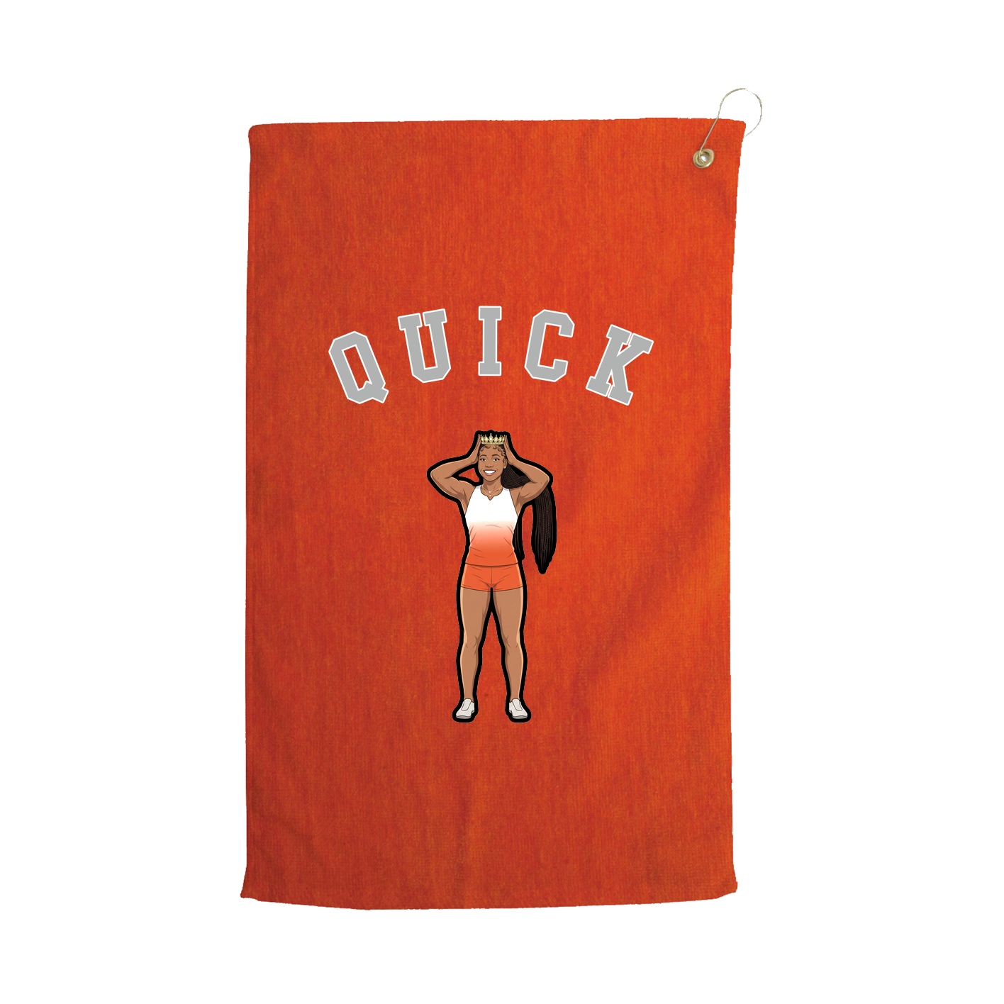 Golf Towel — Shirsey Arch in Orange