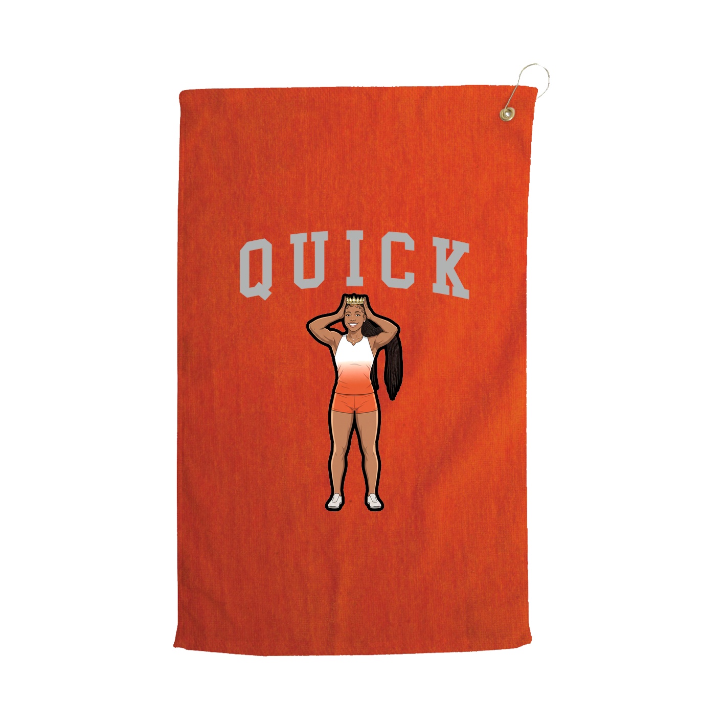 Golf Towel — Shirsey in Orange