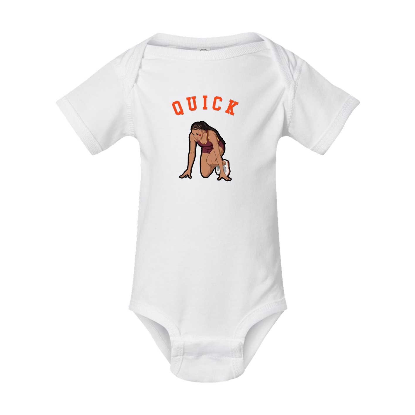 Baby Onesie — Shirsey Arch in White