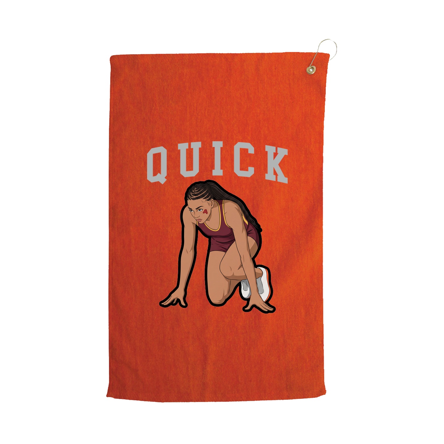Golf Towel — Shirsey in Orange