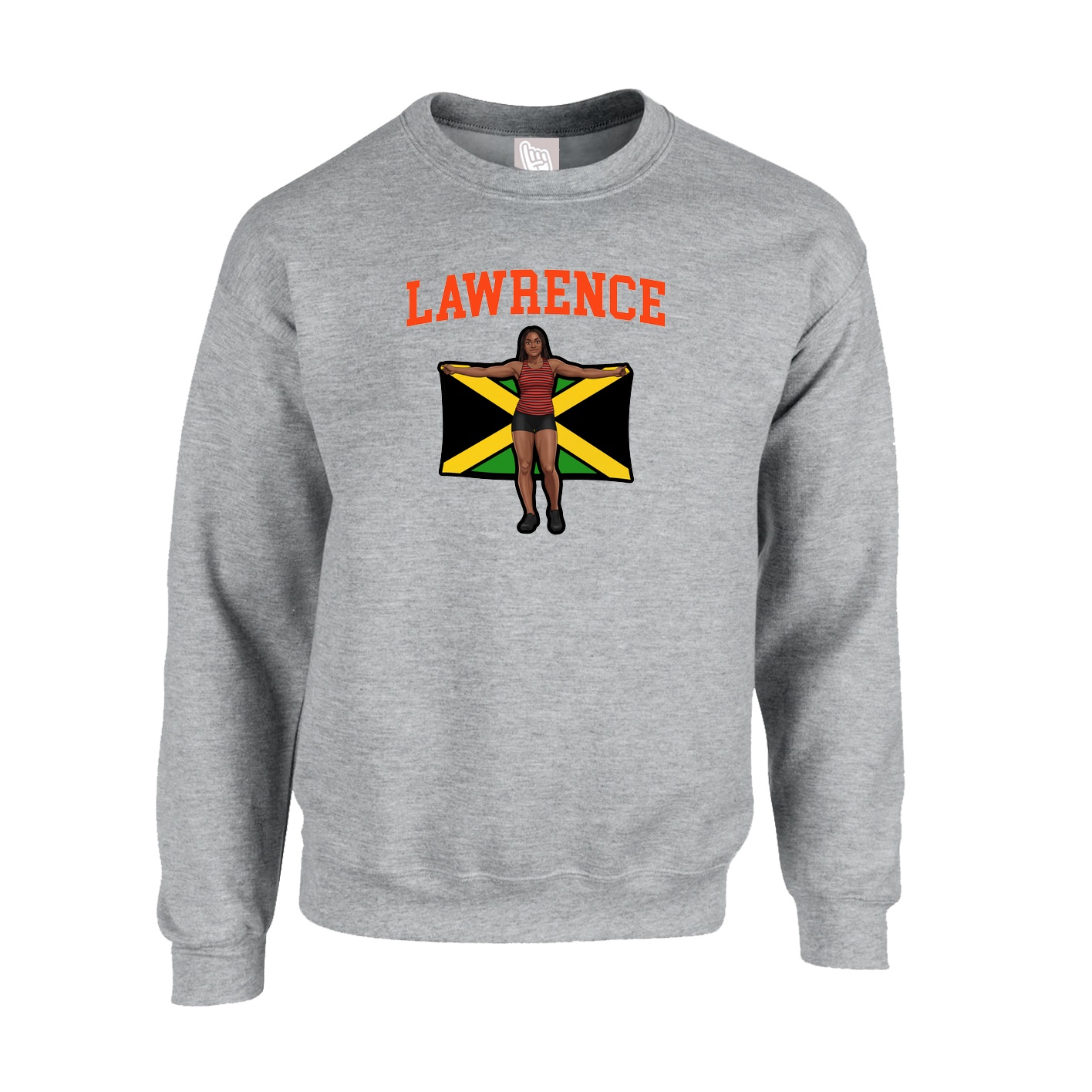 Fleece Crew — Shirsey in Grey