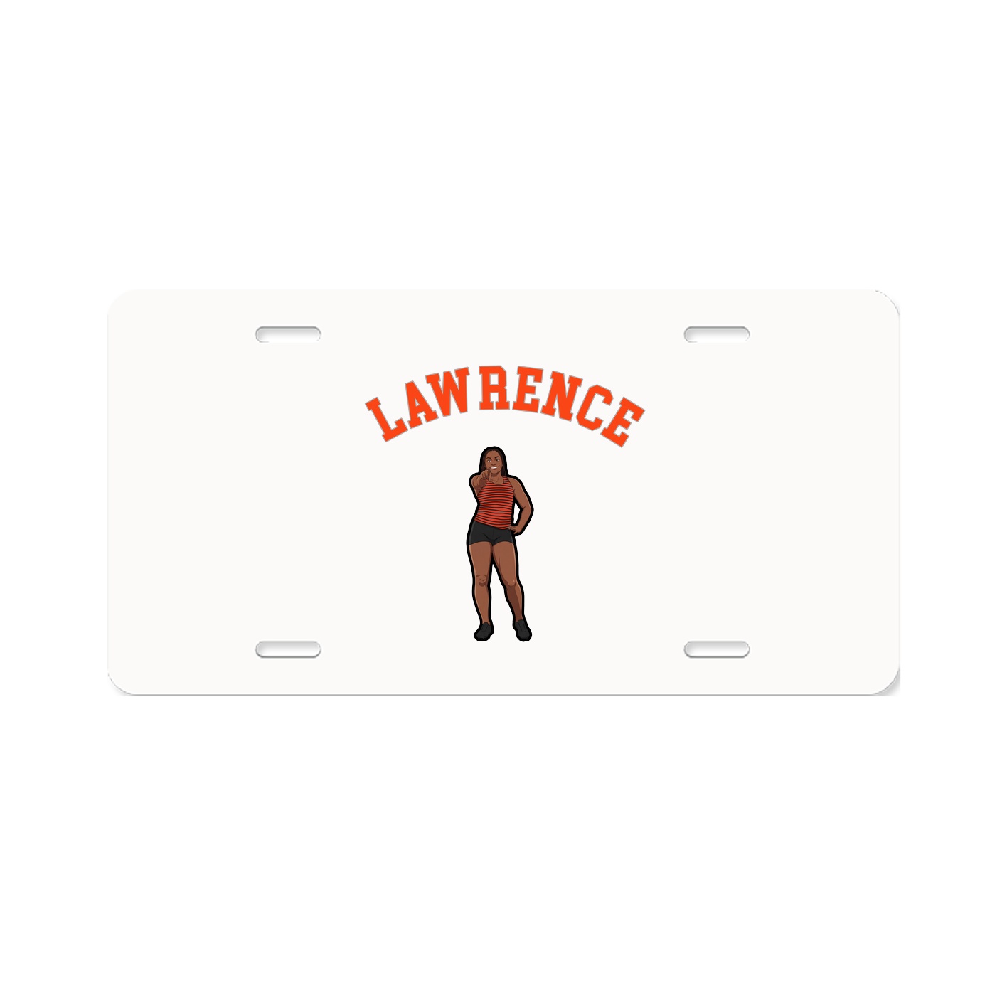 License Plate — Shirsey Arch in Classic