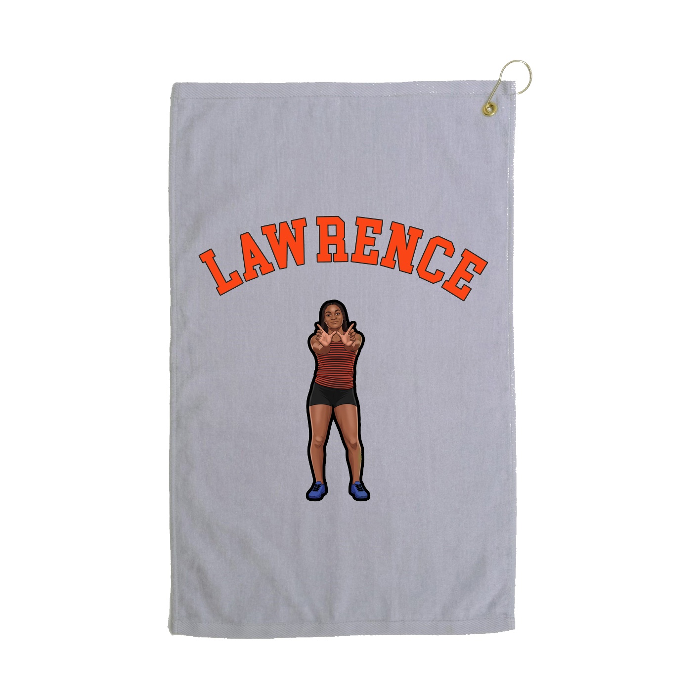 Golf Towel — Shirsey Arch in Grey