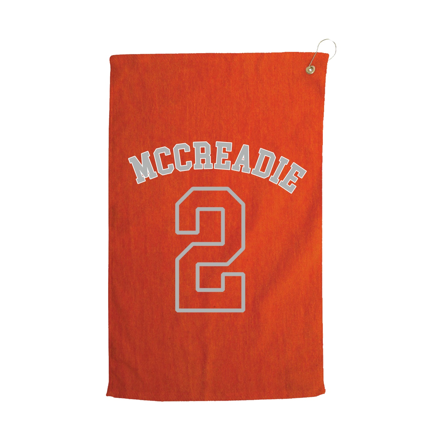 Golf Towel — Shirsey Arch in Orange