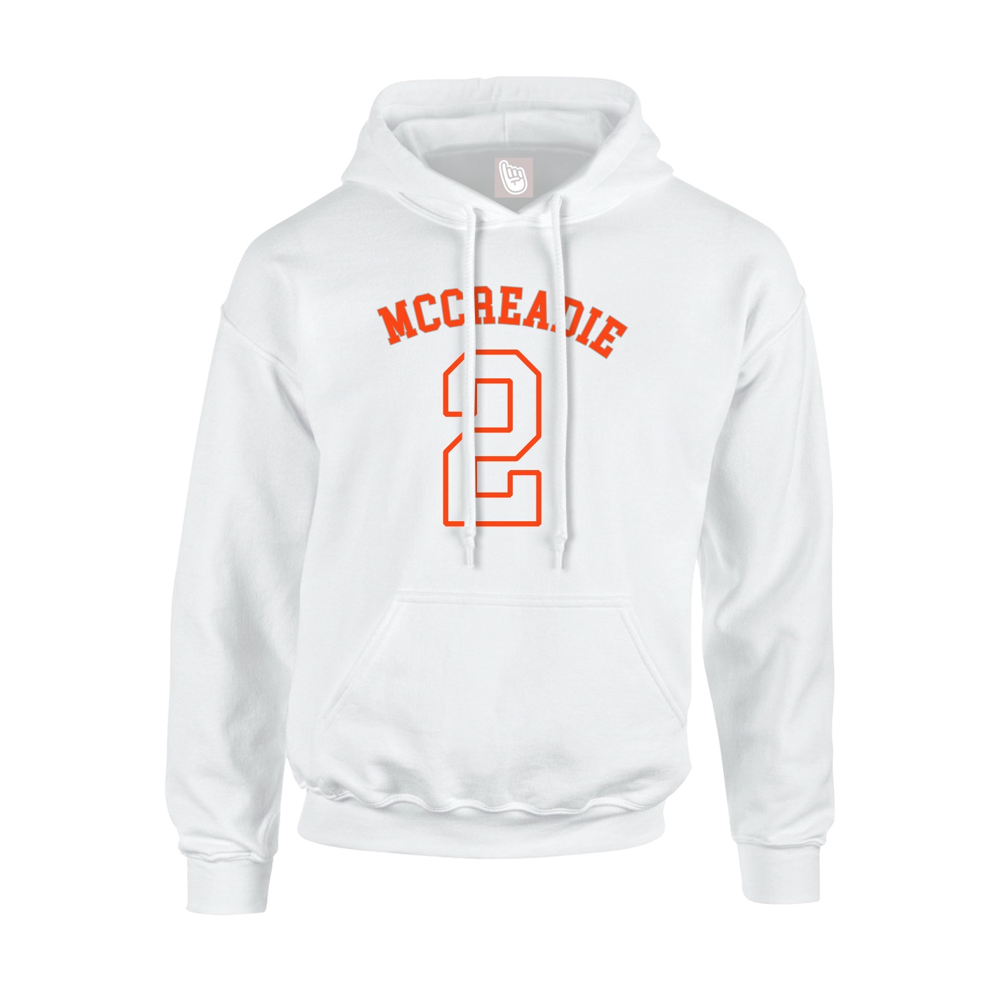 Hoodie — Shirsey Arch in White